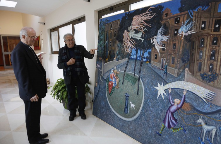 Benaglia Galantino e la Natività